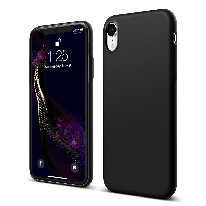Black iPhone XR Soft Silicone Case