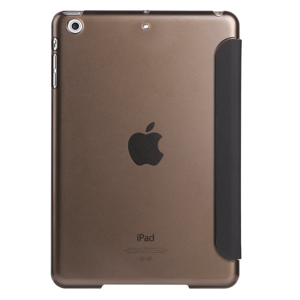 iPad Mini 4/5 Smart Cover with Sleep Mode Clear Back Black