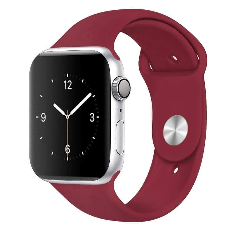 iWatch Sillicone Band 42"/44"/45"/49" Burgundy