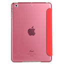 iPad 2/3/4 9.7" Smart Cover with Sleep Mode Clear Back Red