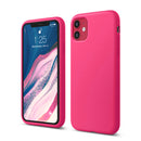 iPhone 11 Soft Silicone Case Hot Pink