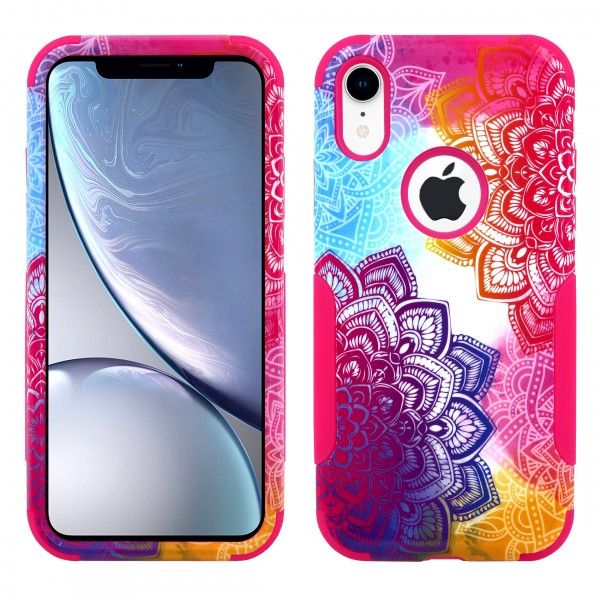 iPhone X/XS Aries Design Mandala Pink