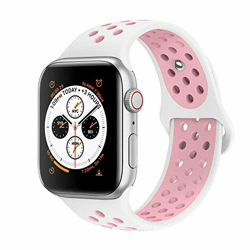 iWatch Sport Band 38"/40"/41" White Pink