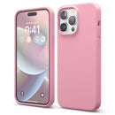 Light Pink for iPhone 14 Pro Max Soft Silicone Case