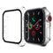 44mm Clear Glitter hard case for iWatch with tempered glass built in