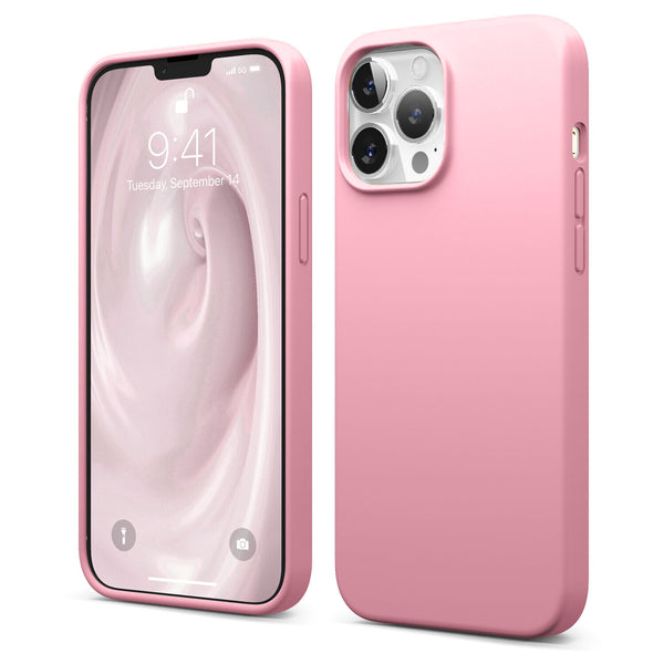 Light Pink iPhone 13 Pro Soft Silicone Case