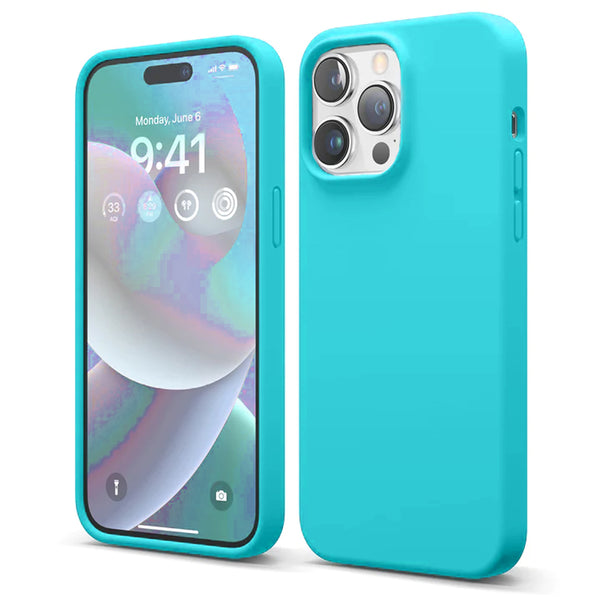 Mint for iPhone 14 Pro Soft Silicone Case