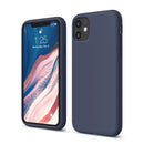 Navy Blue iPhone 11 Soft Silicone Case