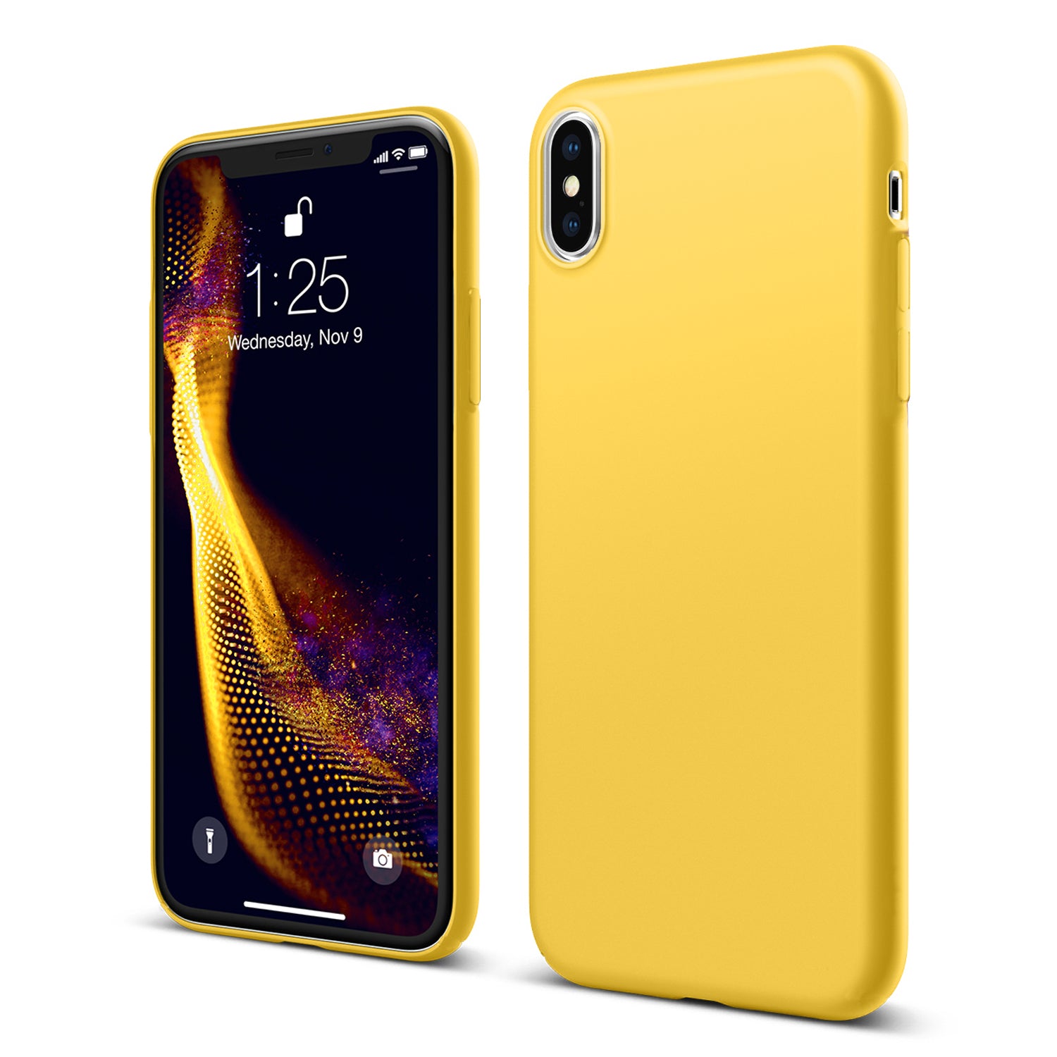 Mustard iPhone XS MAX Soft Silicone Case