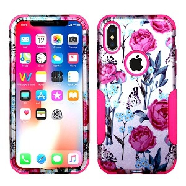 iPhone X/XS Aries Design Floating Roses