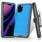 Dark Blue iPhone 11 PRO Fused PC TPU 3 in 1 Holster