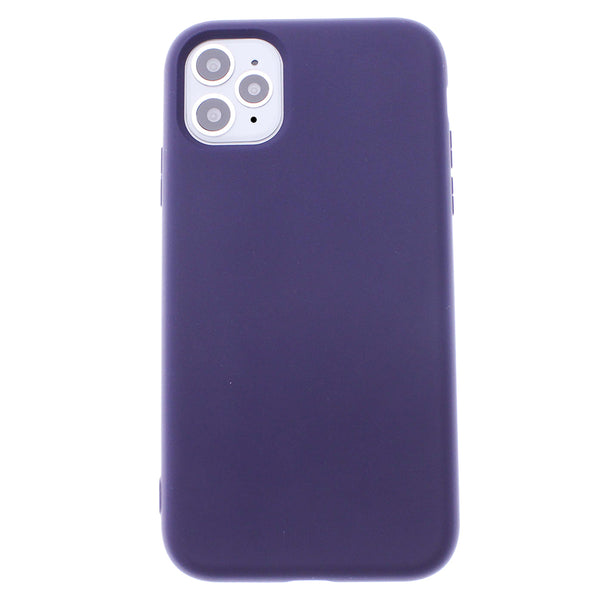 Purple iPhone 11 Pro Soft Silicone TPU Case