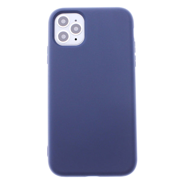 Navy Blue iPhone 11 Pro MAX Soft Silicone TPU Case