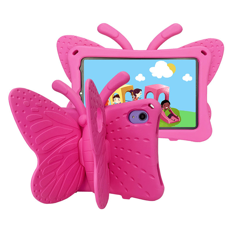 Pink Butterfly iSpongy Shock Proof Eva Case for iPad Mini 7 / Mini 6