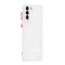 White TPU Frame Red Button Soft Texture Galaxy S23 Plus