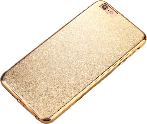 iPhone 8/7 Shiney TPU With Hard Back Gold