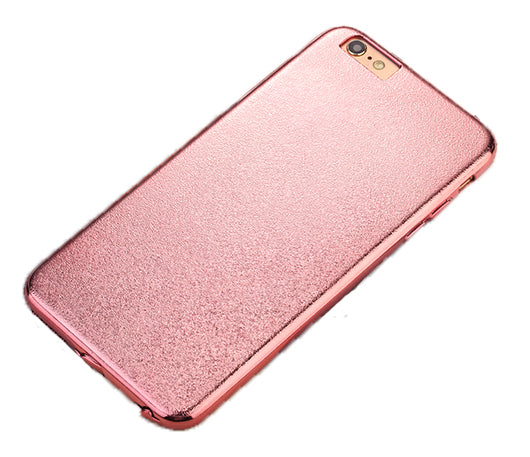 iPhone 8/7 Plus Shiney TPU With Hard Back Rose Gold
