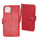 Red iPhone 13 Pro Folio Wallet Premium Detachable case