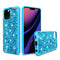 Blue iPhone 11 PRO Sparkle Glitter Bling Fused Hybrid