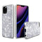 Silver iPhone 11 PRO Sparkle Glitter Bling Fused Hybrid