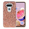 LG Aristo 5 LG tune 3 Deluxe Glitter Diamond Case Cover - Rose Gold