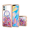 iPhone 12 5.4 Design Water Quicksand Glitter Chrome TPU - Dreams Come True