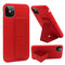 For iPhone 13 Pro Max Foldable Magnetic Kickstand Vegan Case Cover - Red
