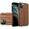 Wood Grain iPhone 11 PRO Premium Series Light Thin Non-Slip TPU Case
