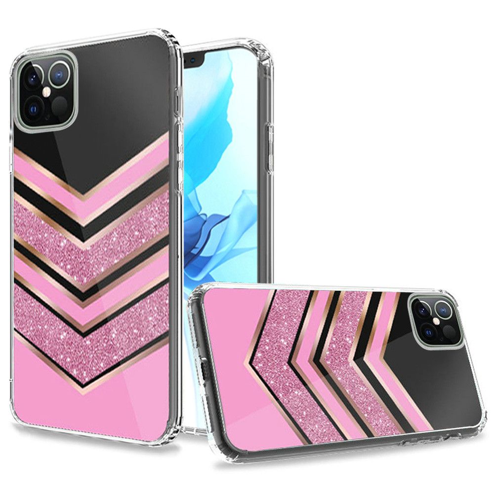 For Samsung Galaxy A51 5G Trendy Fashion Design Hybrid Case Cover - Chevron