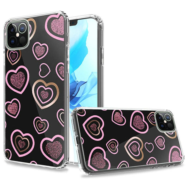 For Samsung Galaxy A51 5G Trendy Fashion Design Hybrid Case Cover - Hearts