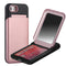 iPhone X/XS C.C Hybrid Mirror Case Rose Gold