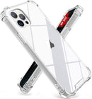 iPhone 12 Pro Max 6.7 Slim Clear tpu Case with Shockproof Air Bags