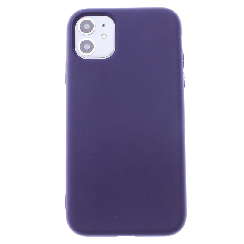 Purple iPhone 11 Soft Silicone TPU Case
