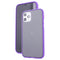 Purple TPU Frame White Button Soft Texture iPhone 11 Pro