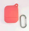 Pink Silicone Splash Resistant Airpod Case
