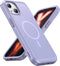 Purple Heavy Duty Case with Magnetic Compatibility for iPhone 14 6.1 / iPhone 13