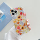Shockproof Hard Shell Yellow Flower Design for iPhone 12 / 12 Pro (6.1)