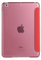 iPad Mini 1/2/3 Smart Cover with Sleep Mode Clear Back Red