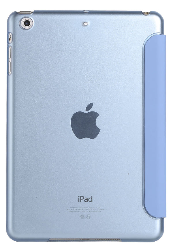 iPad Pro 9.7" Clear Case with Cover Sleep Mode Light Blue