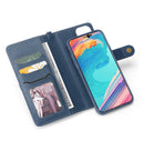 Navy iPhone 11 PRO MAX Folio Wallet Premium Detachable case