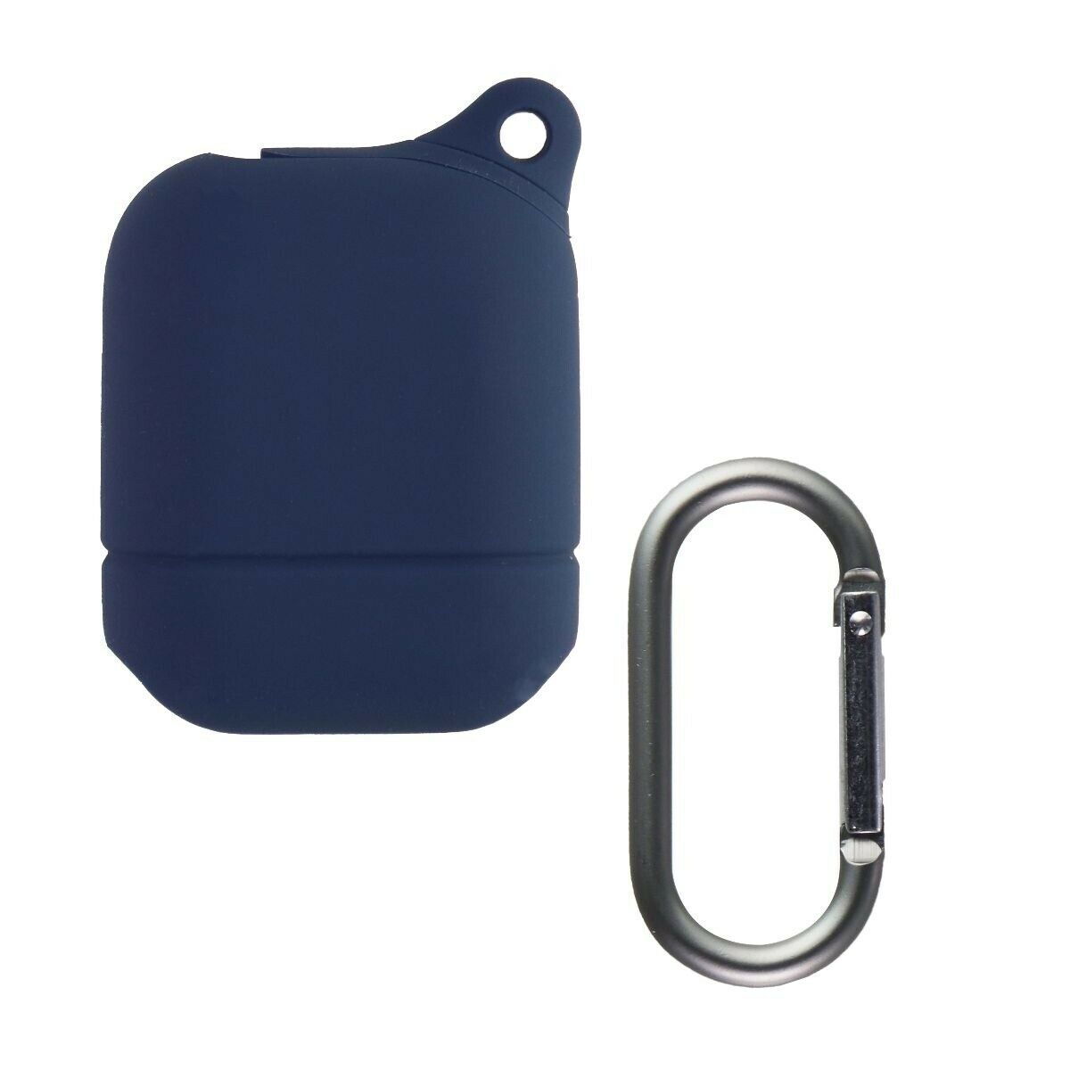 Navy Silicone Splash Resistant Airpod Case