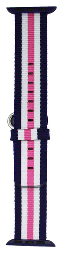 Watch Canvas Band 42"/44"/45"/49" Blue White Pink