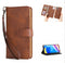 Brown for iPhone 14 Pro Folio Wallet Premium Detachable case