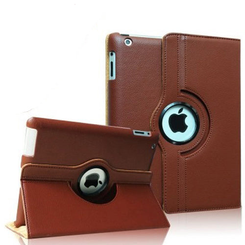 iPad Mini 1/2/3 PU Leather Folio Folding 360 Case Brown