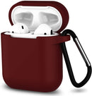 Burgundy PLAIN COLOR AirPods Case