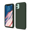Dark Green iPhone 11 Soft Silicone Case