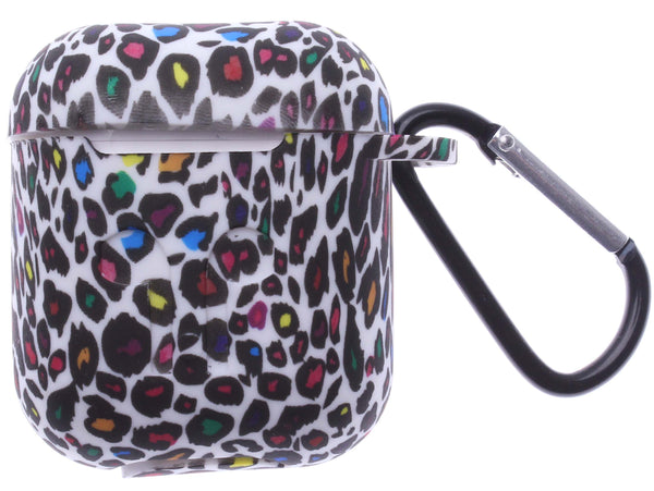 Multy Colored Leopard AirPods Silicone Case