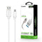 White Esoulk 5ft Faster Speed Charging Cable For Micro USB