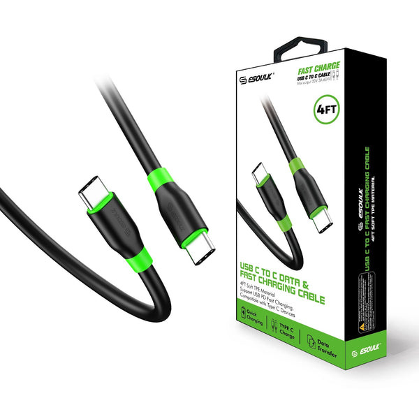 4FT PD Fast Charge USB-C To USB-C