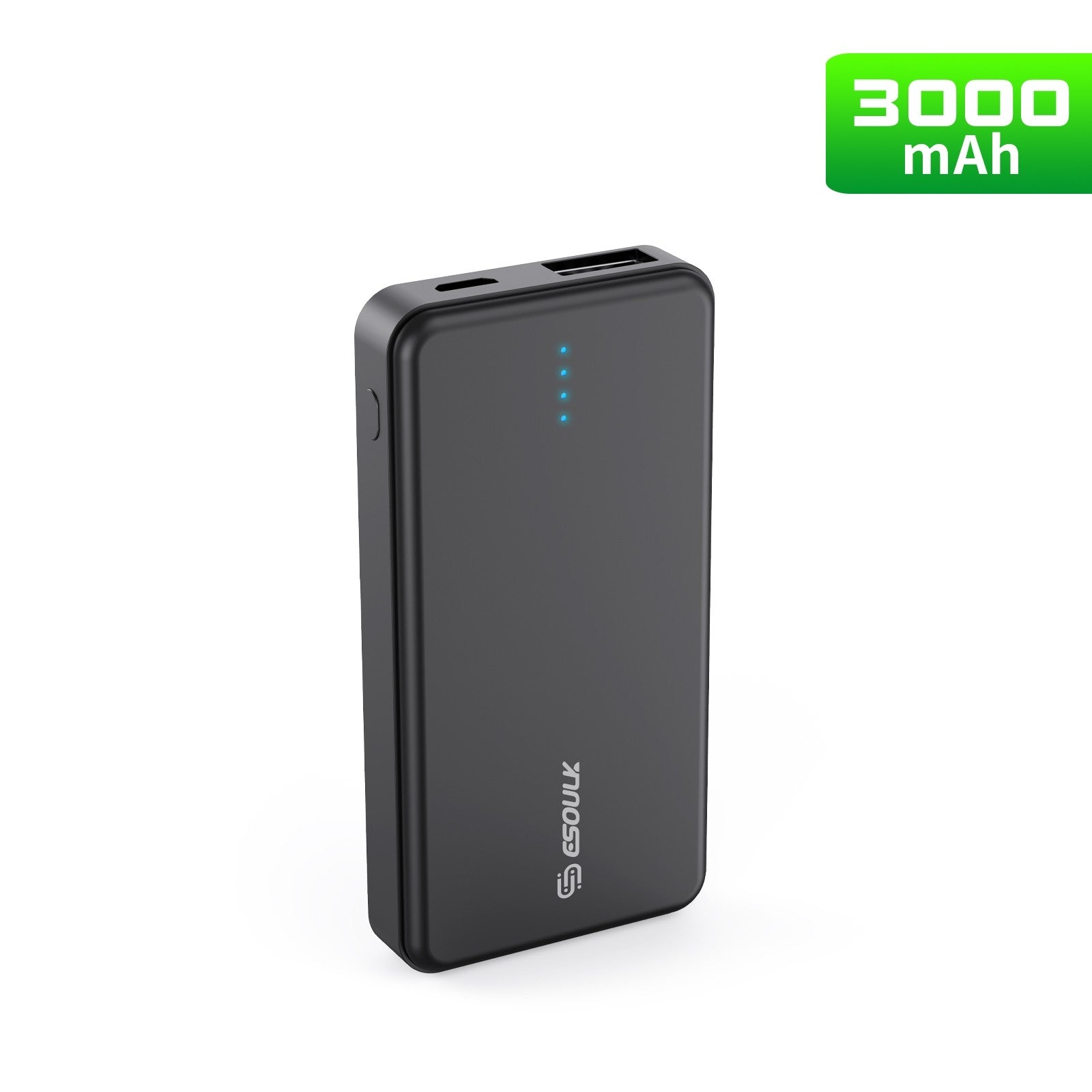 3000 MAh UNIVERSAL POWER BANK BLACK